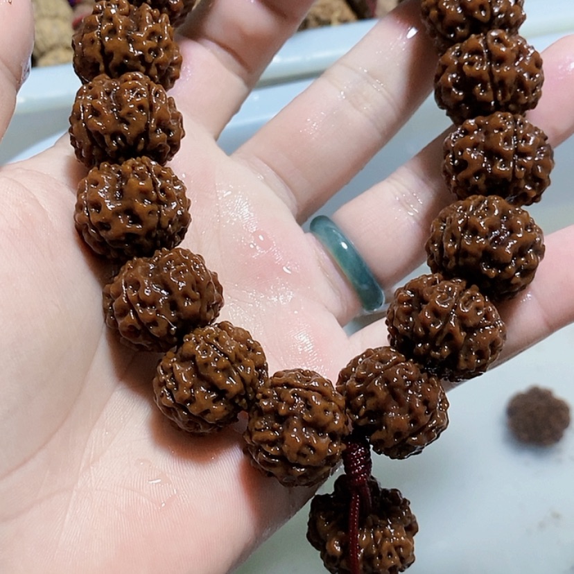 【闪购商品】把件金刚菩提七*弦梅花加备籽