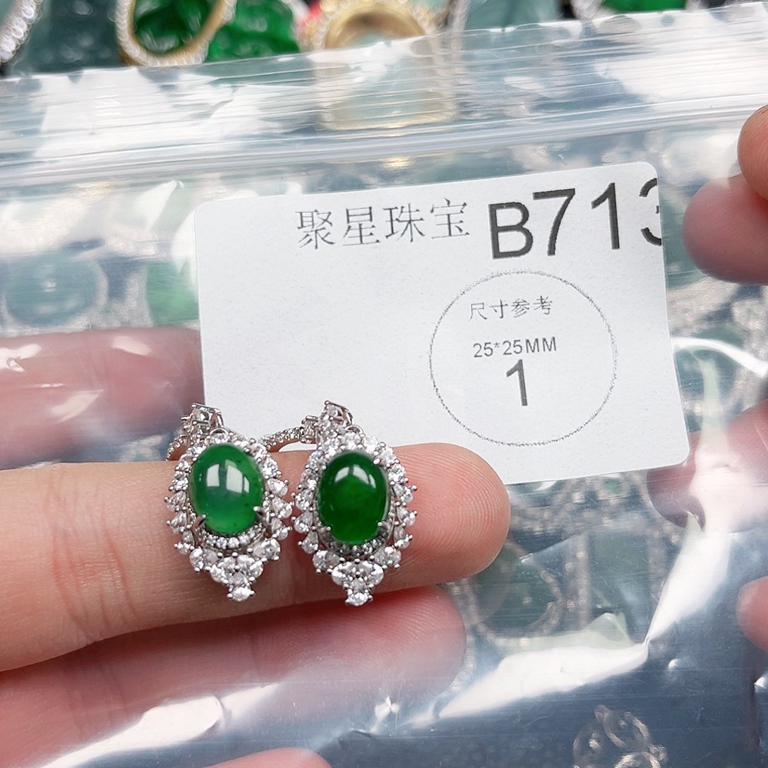 翡翠颈饰未镶嵌翡翠713