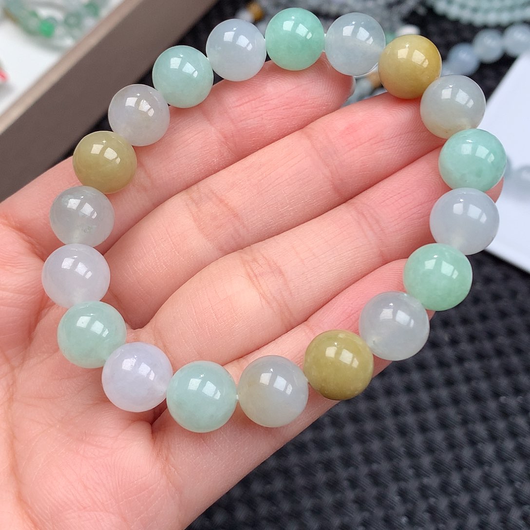 翡翠手链未镶嵌翡翠