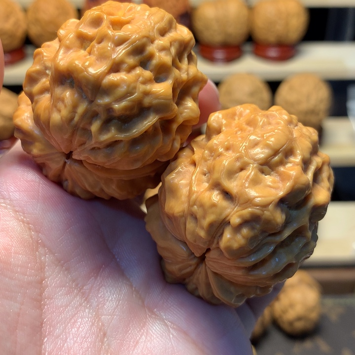 文玩核桃把件50鬼谷疙瘩包