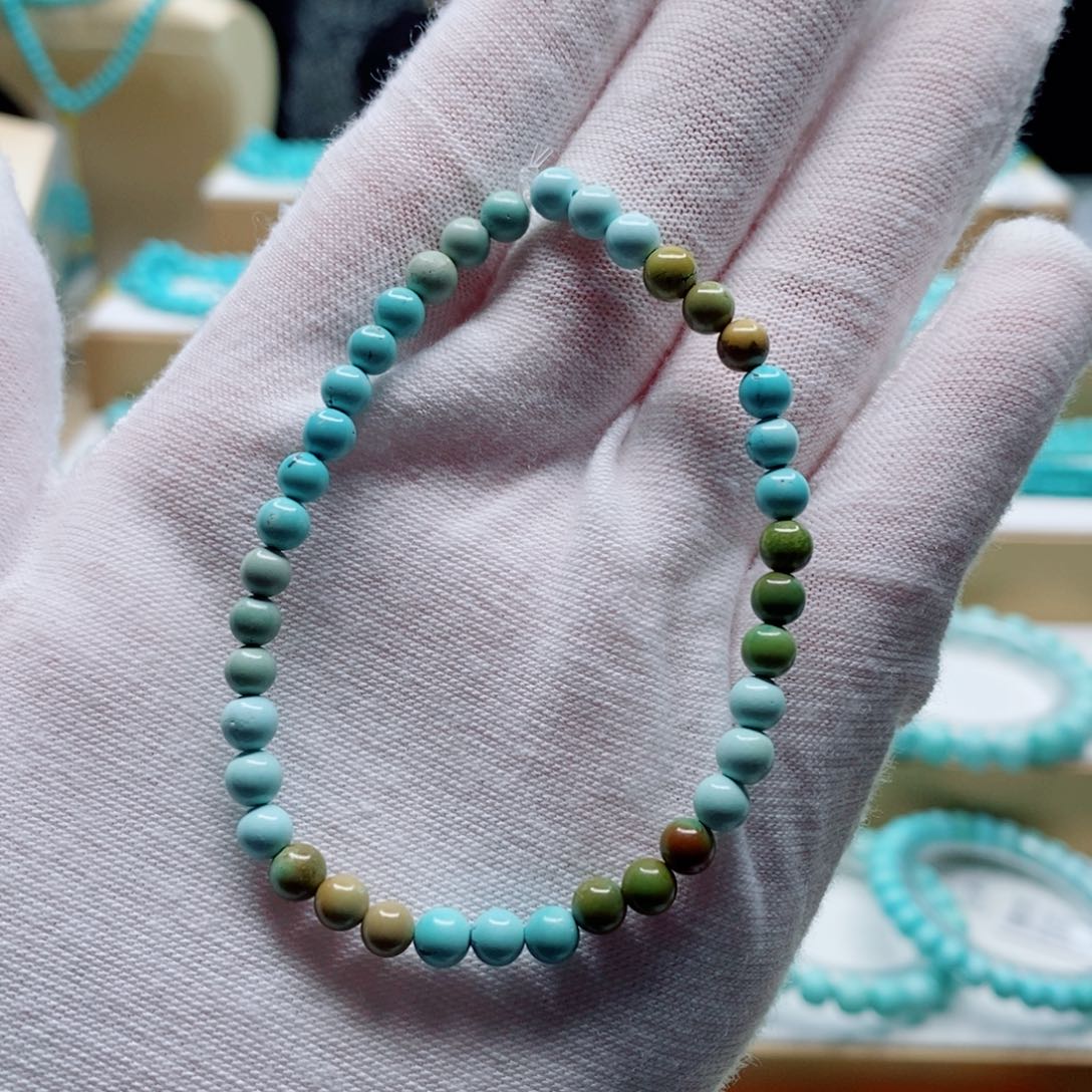 绿松石未镶嵌手串