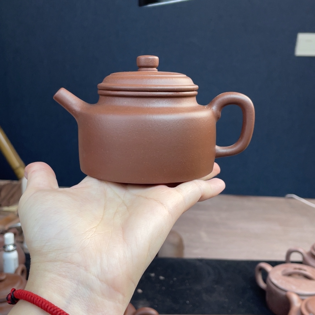紫砂茶壶全手工底槽清德钟220cc