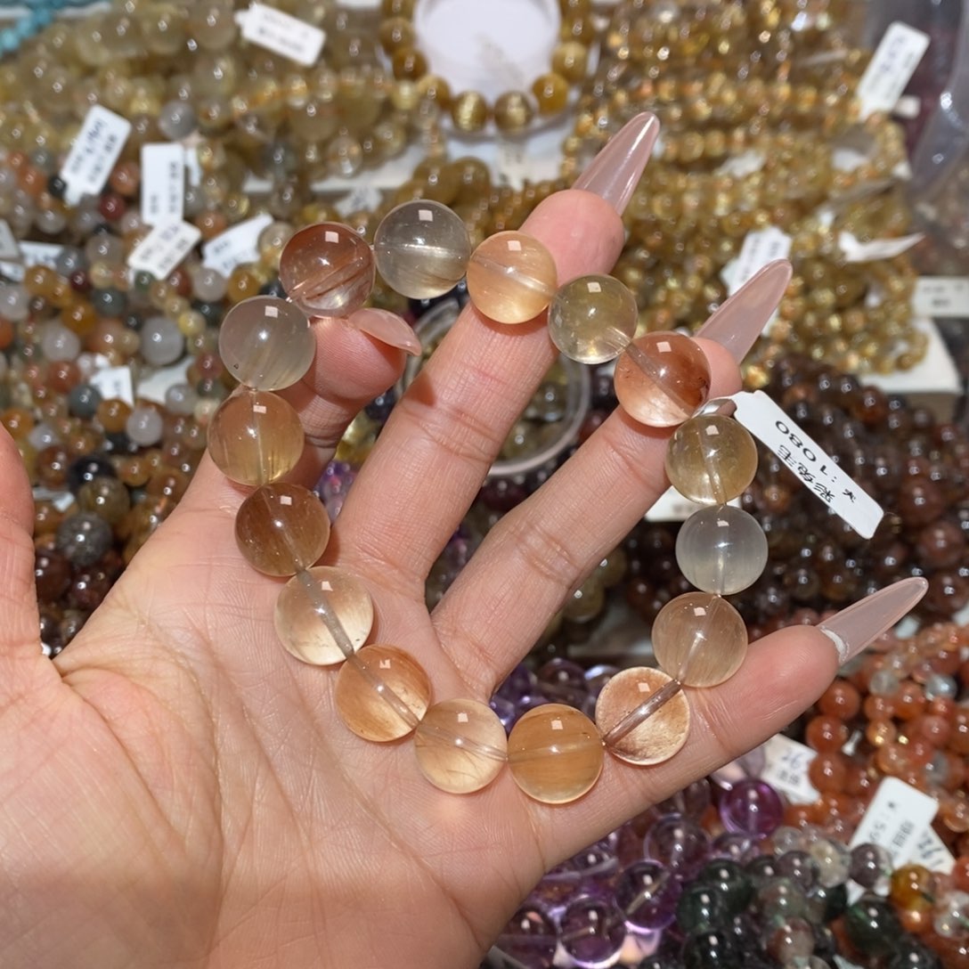 水晶手链未镶嵌手链