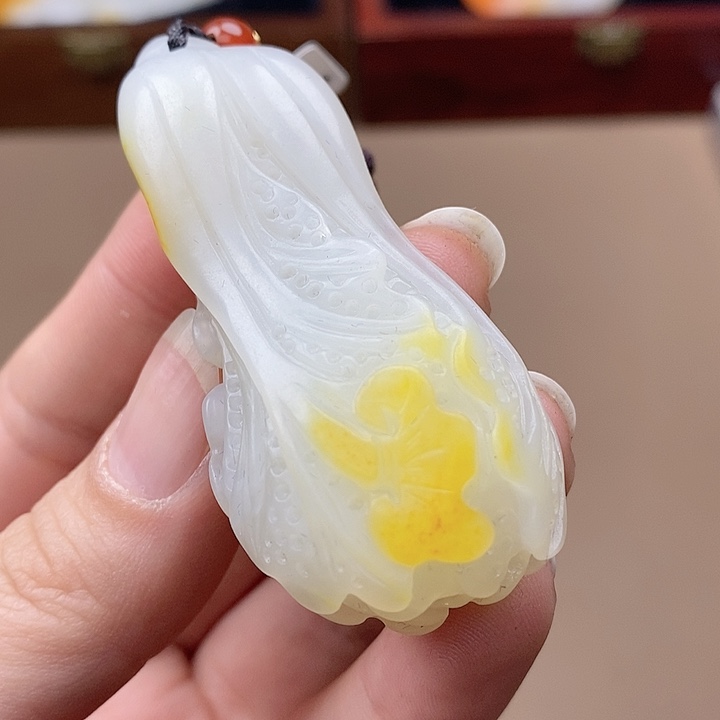 和田玉挂件未镶嵌F