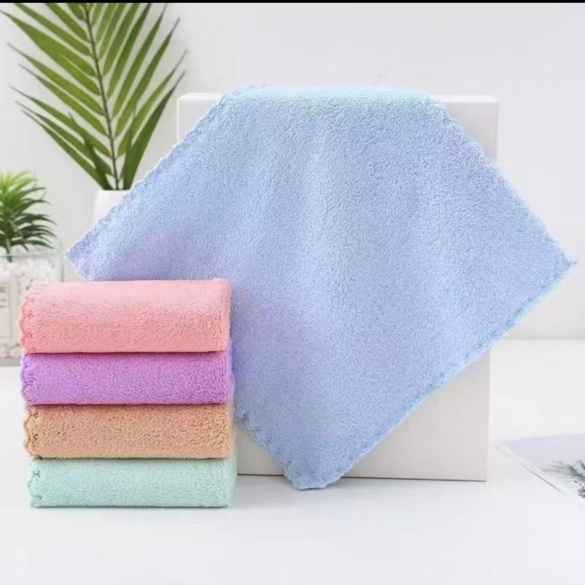 【颜色随机】薄款毛巾1条装+隐藏件【到手两件】