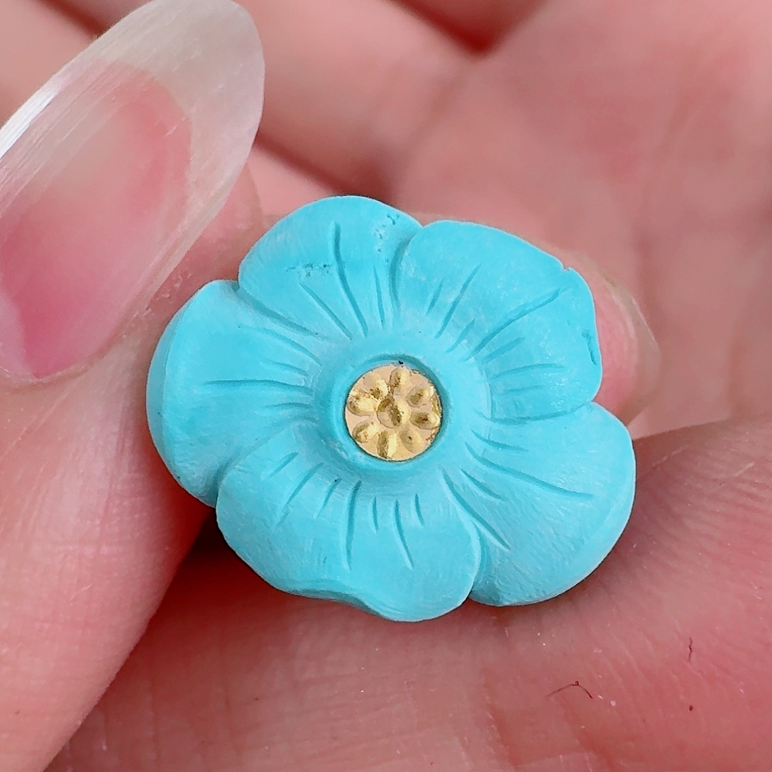 未镶嵌绿松石珠宝奇石