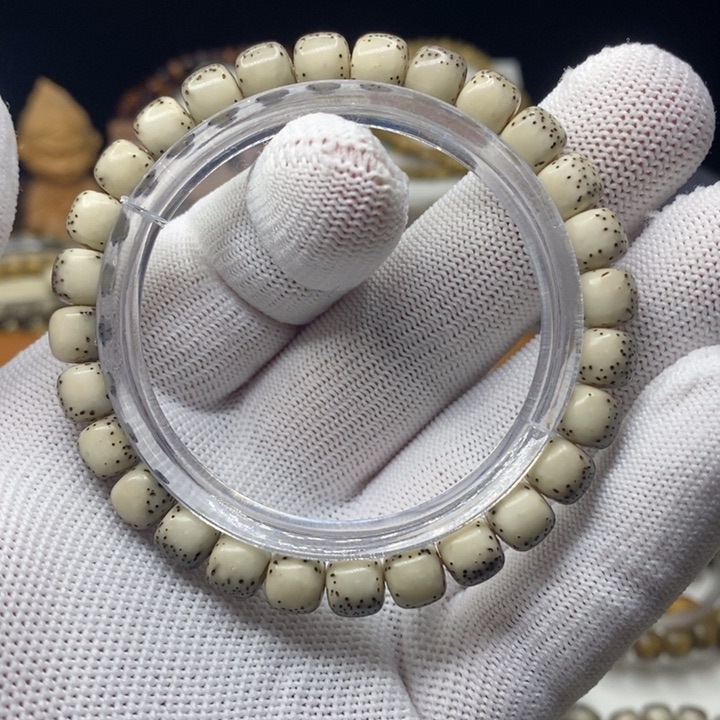 星月菩提手串星月菩提8x7河豚