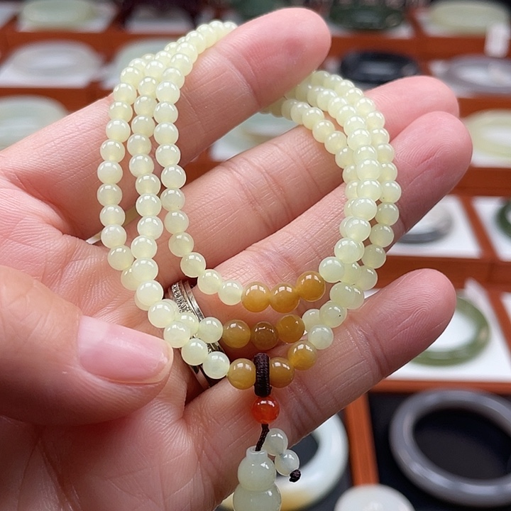 未镶嵌和田玉手串