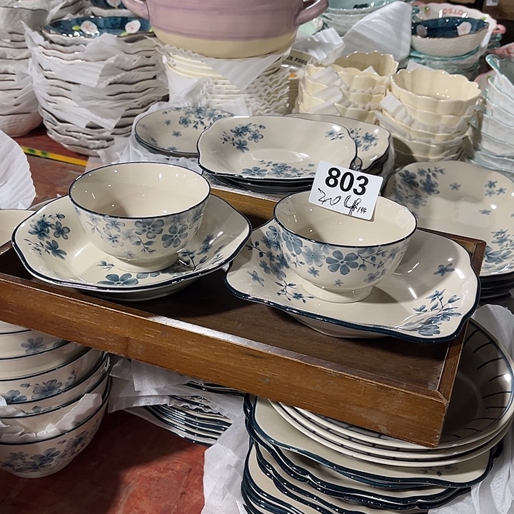 瓷微瑕外贸餐具803