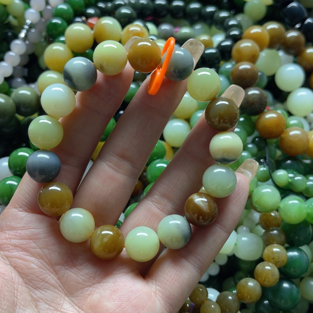 和田玉手链未镶嵌