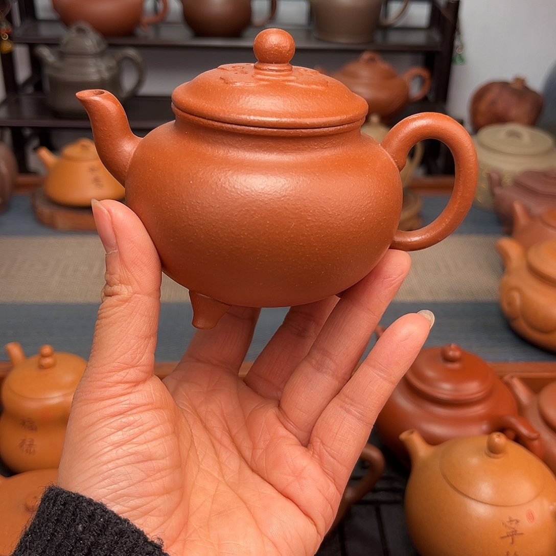 紫砂茶壶大*手工制作