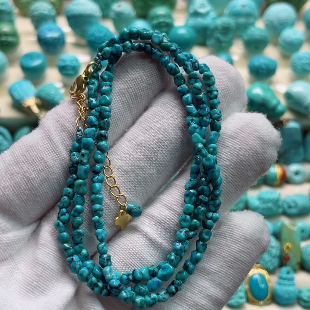 绿松石珠宝奇石未镶嵌