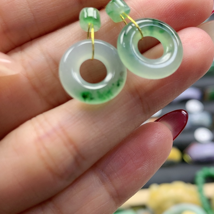 【闪购商品】翡翠戒指未镶嵌甜甜圈