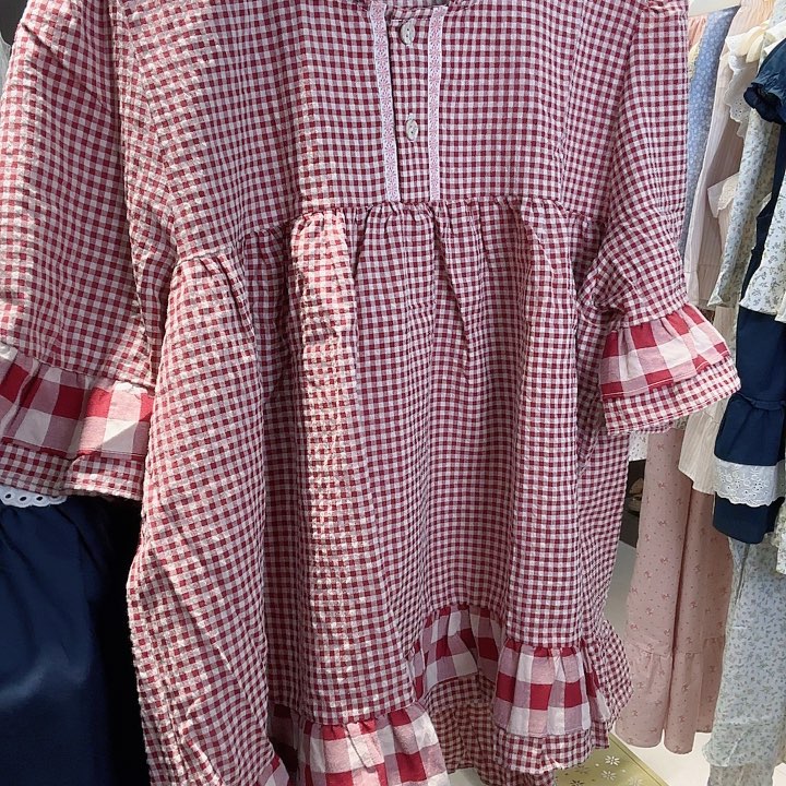 棉韩国 ULLALA 经典格子