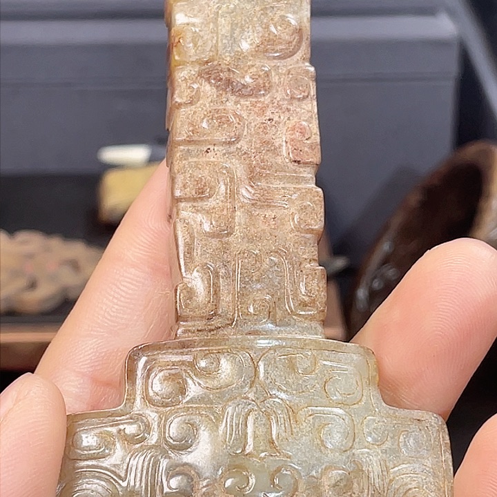 和田玉颈饰未镶嵌梦**唐