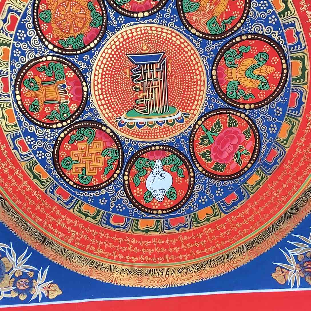 装裱画用****2尼泊尔手绘唐卡画芯