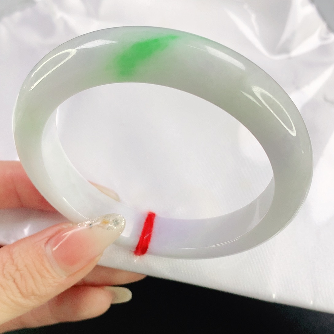 翡翠手镯未镶嵌1337翡翠