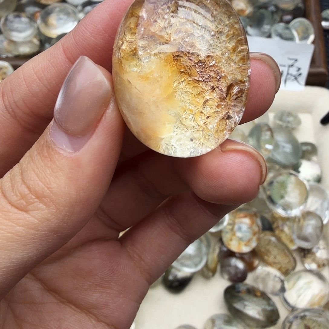 垦***熊未镶嵌水晶珠宝半成品