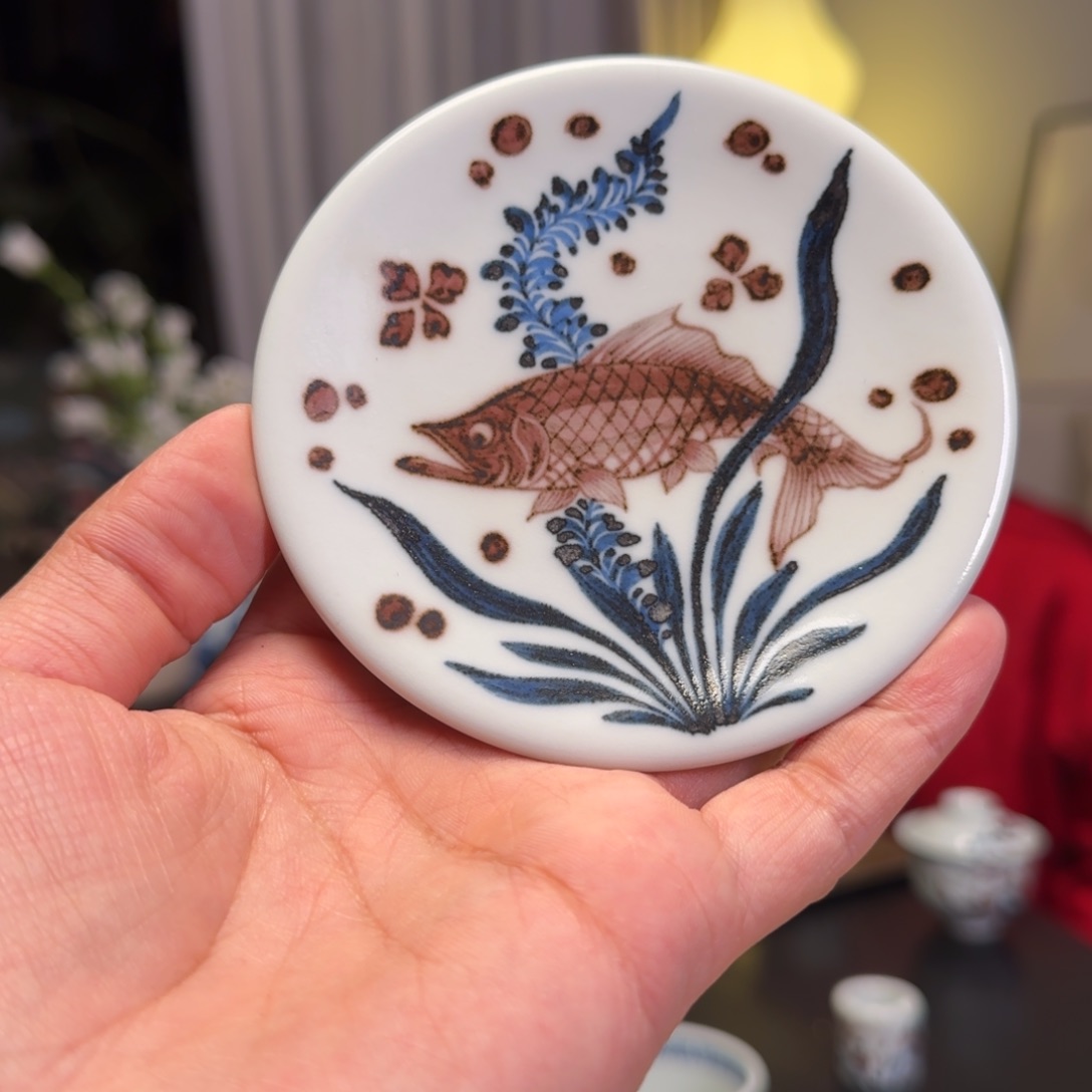 鱼盖置景德镇景德镇