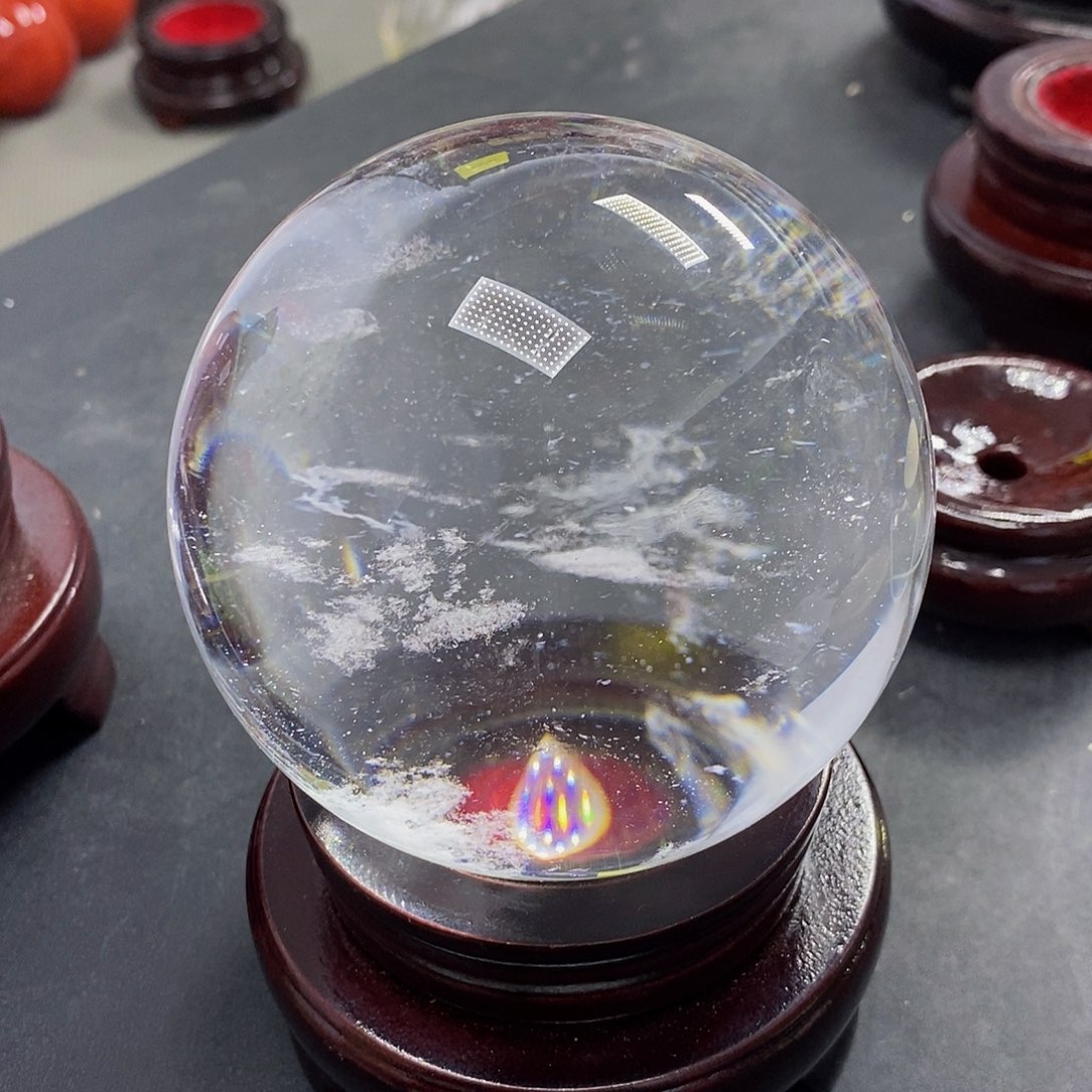 大***招石材9.3厘米白水摆件