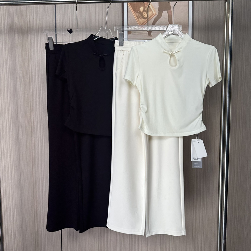 8806品牌撤柜精品女装春夏时尚设计款气质套装夏季