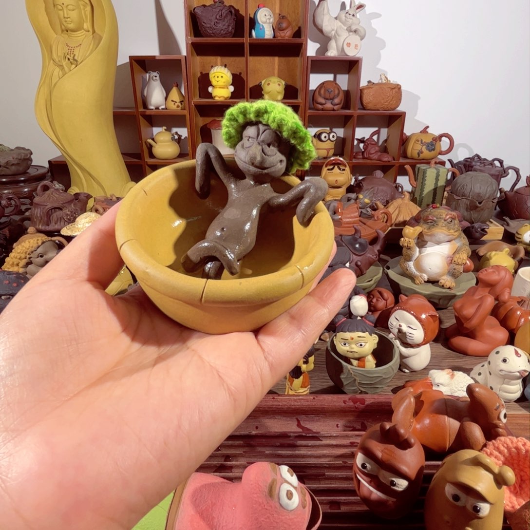 紫砂茶壶U**间纯手工制作过程就是