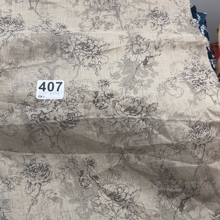 麻407纯苎麻1.3米
