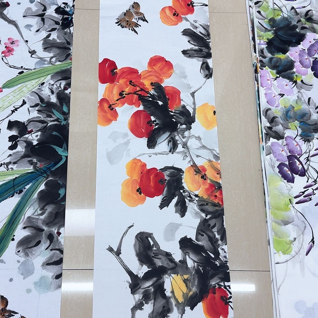 国画国画作品展。国画作品h