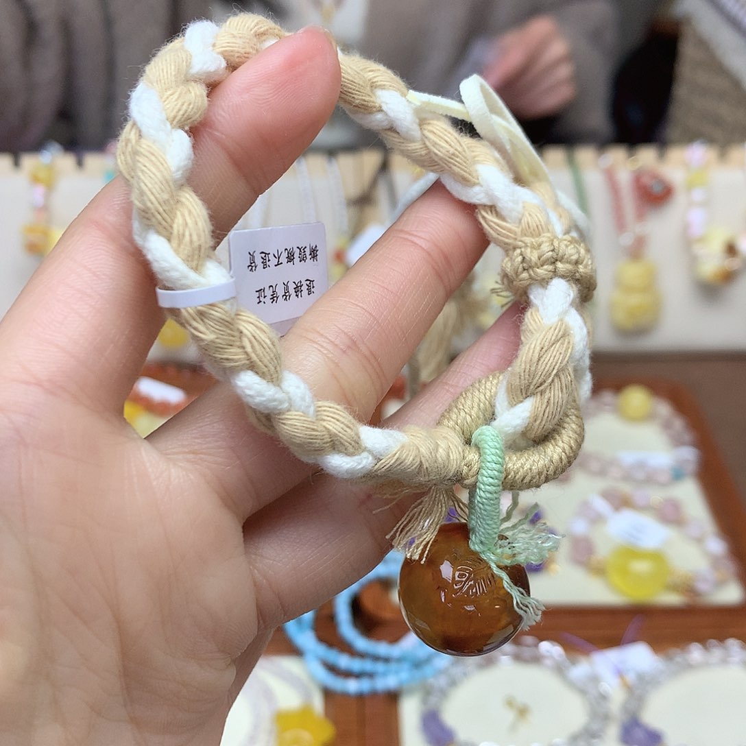 琥珀吊坠(不含链)未镶嵌