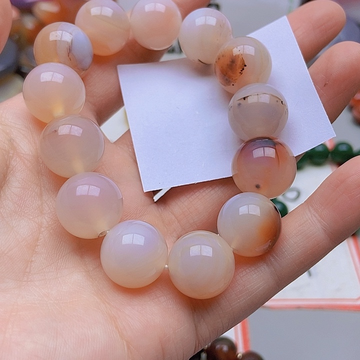 【闪购商品】玛瑙/玉髓珠宝半成品未镶嵌多****娘