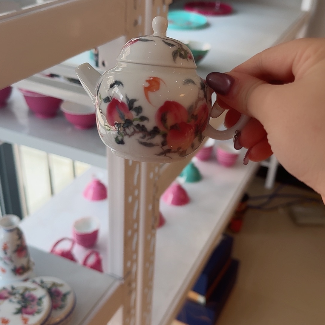 珐琅彩主人杯茶具套装