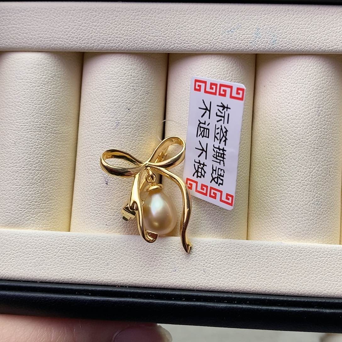 海水珍珠颈饰银S925镶嵌