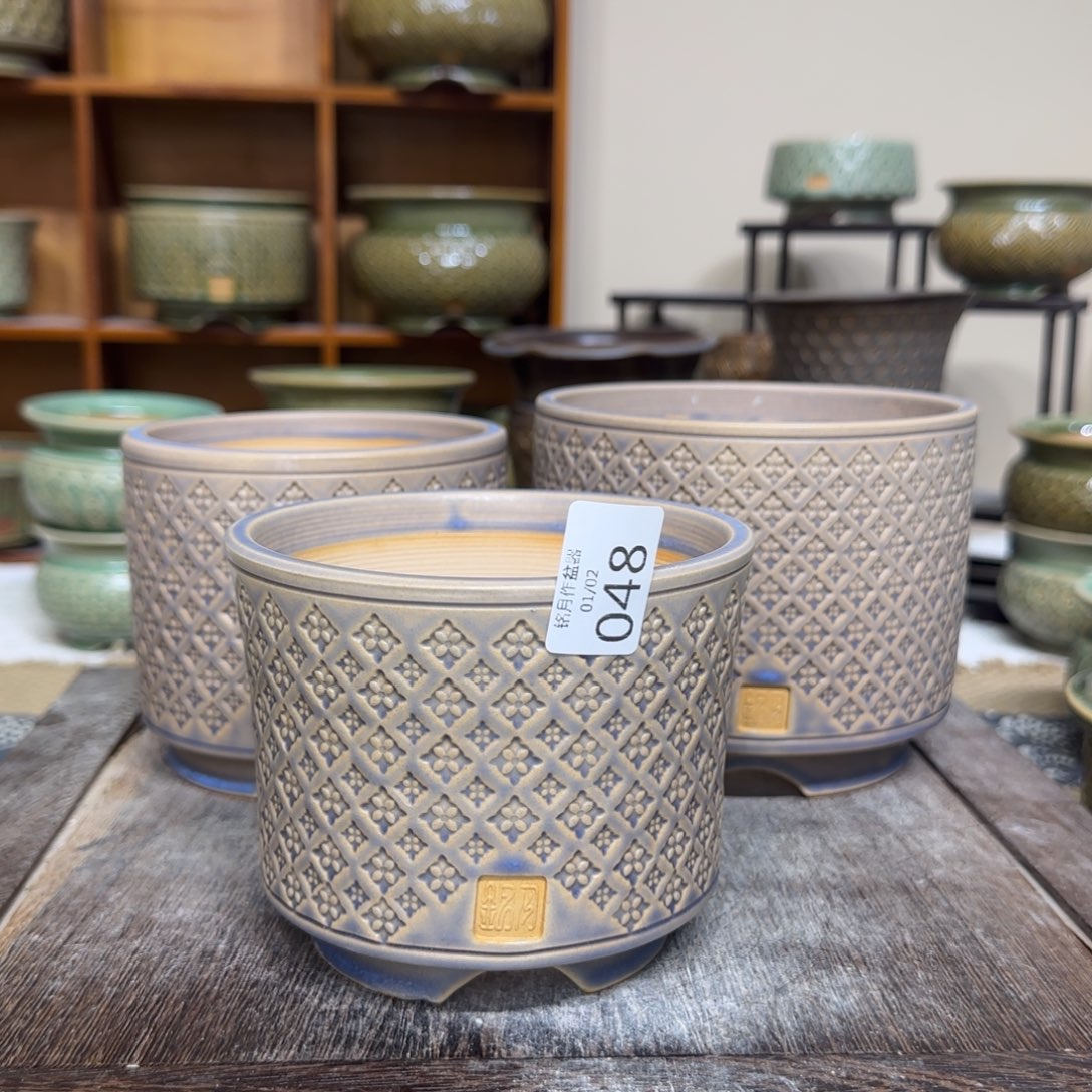 ****m手工花盆  048 内口口径 10.5 cm 