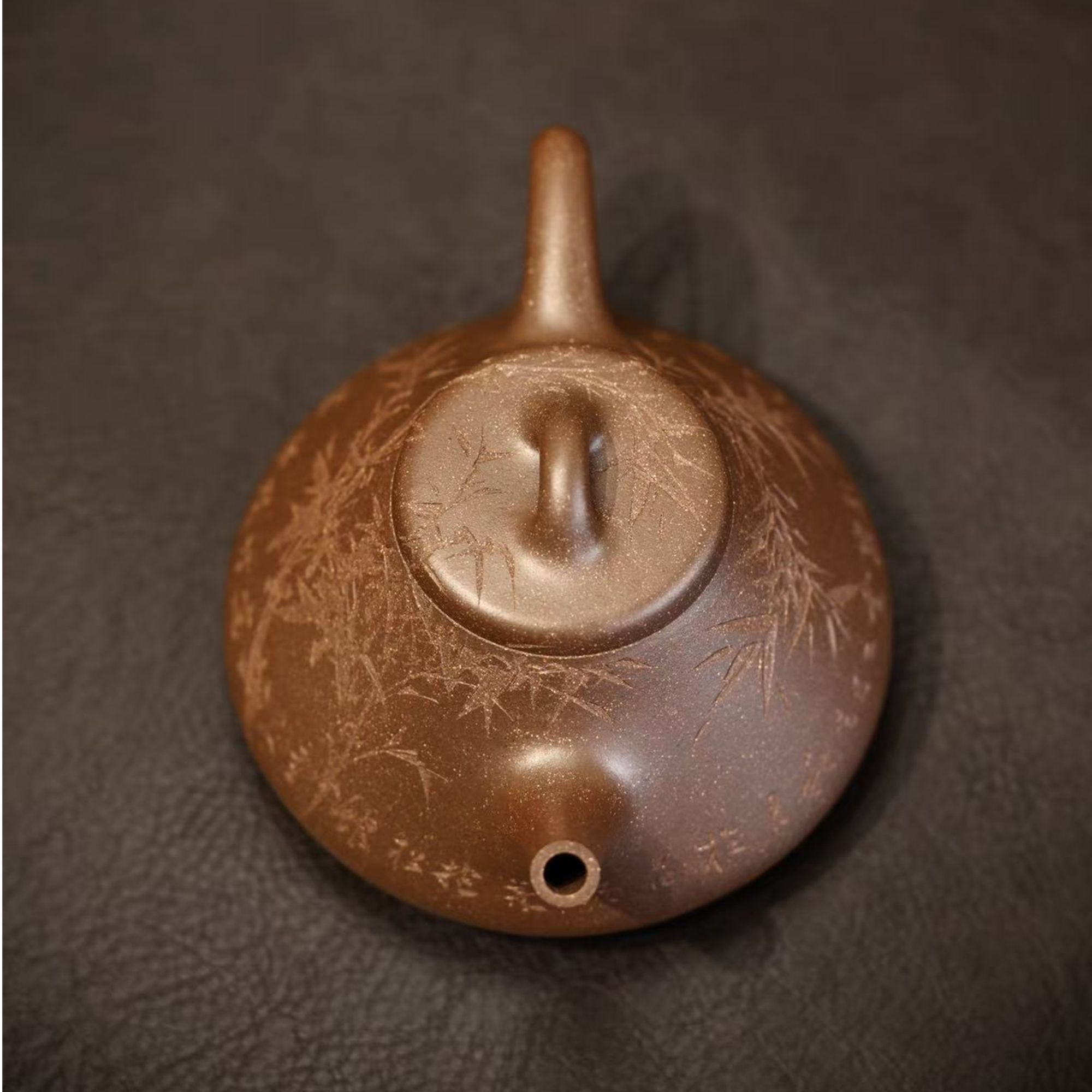 青段高温退火烧 vs黄松刻竹，刀笔洒脱自然有力！任忠华制子冶300cc