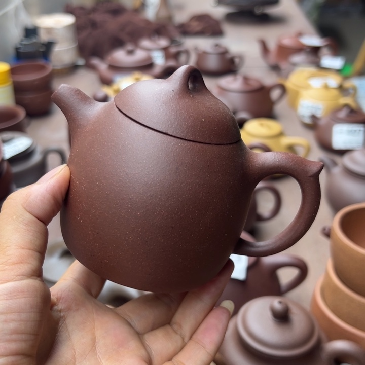 茶壶紫砂底槽清大瑕疵