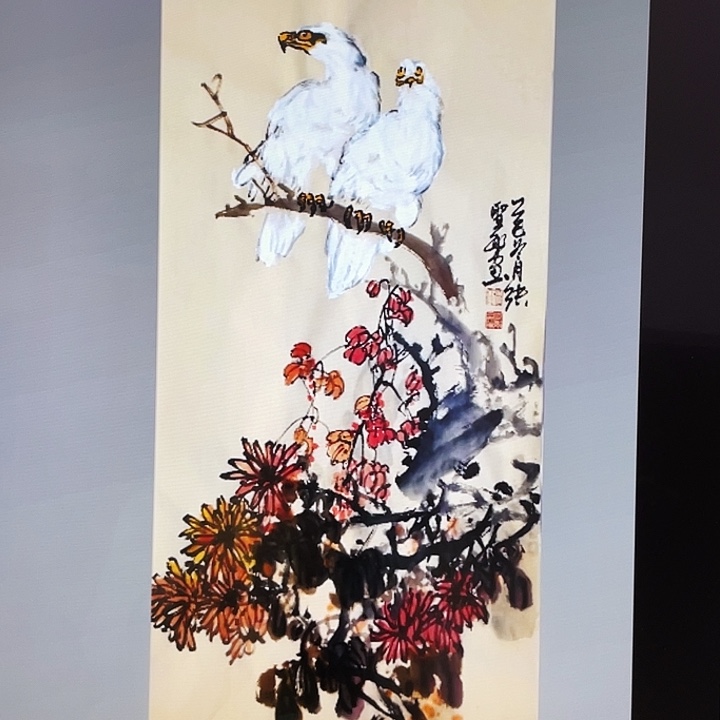 国画张圣敏先生纯手绘作品