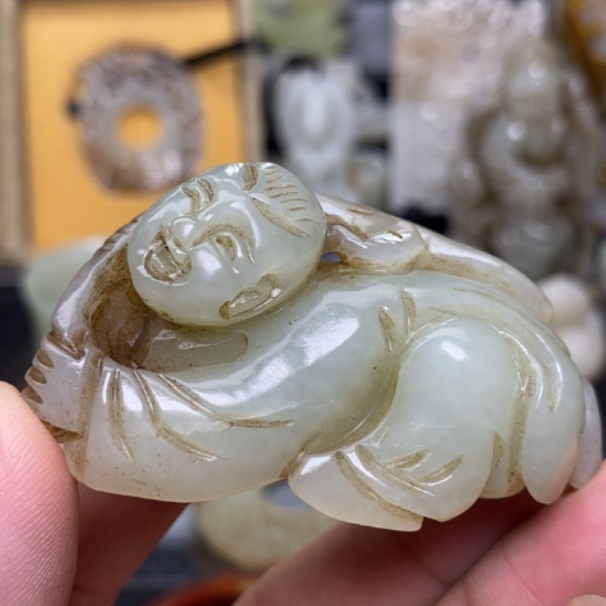 【闪购商品】和田玉未镶嵌挂件