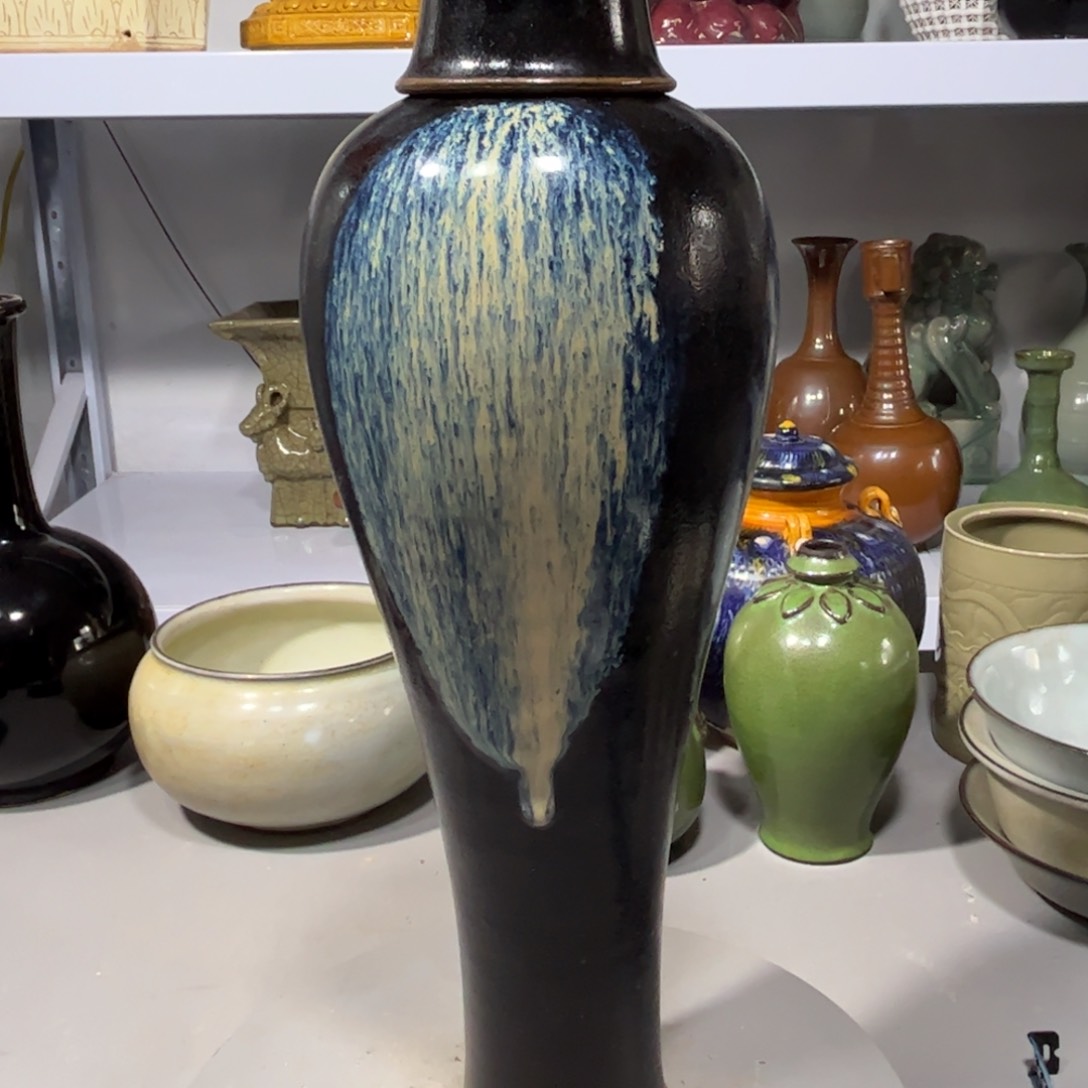 瓶鲁山窑品相完美