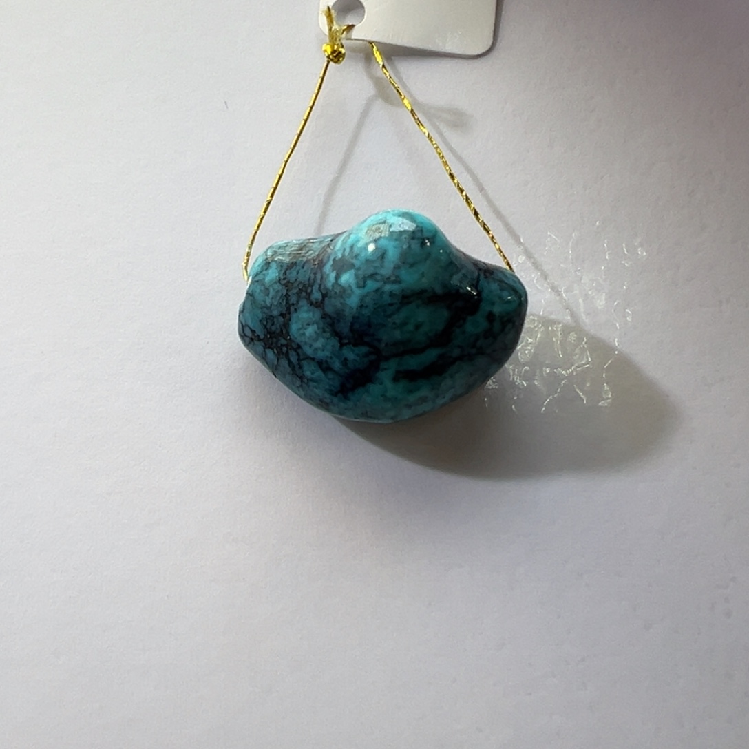 绿松石未镶嵌挂件