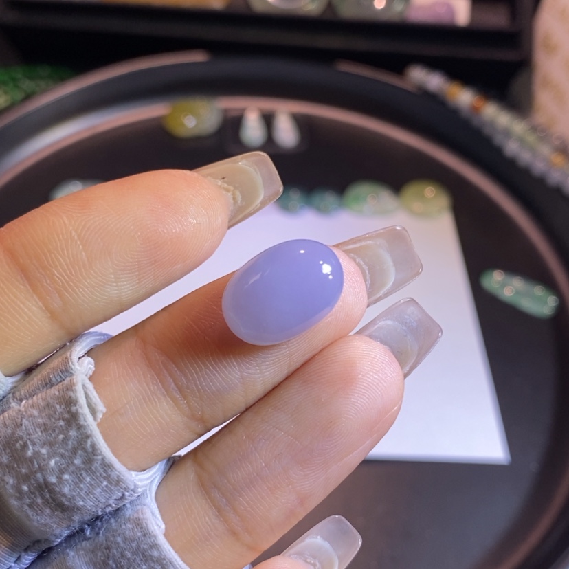 【闪购商品】翡翠挂件未镶嵌蛋面