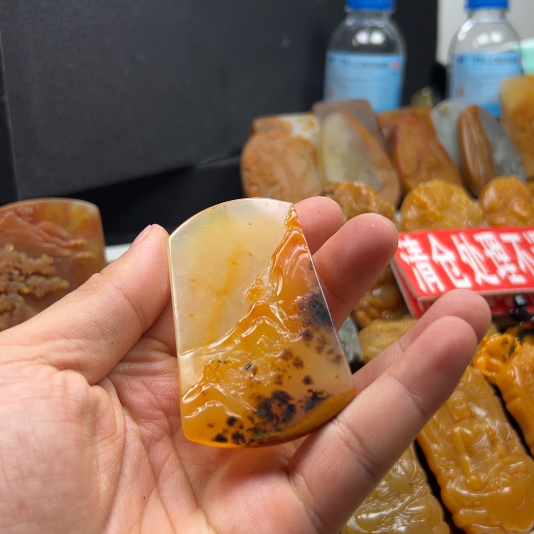 石英质玉（黄龙玉）未镶嵌多选一发货