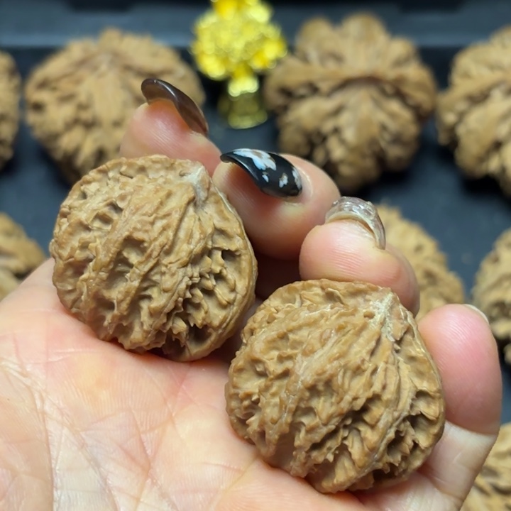 三***爷文玩核桃吊坠秦岭灯笼25