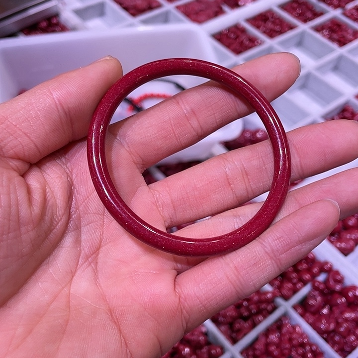 天然辰砂玲***玲紫金砂叮当55口