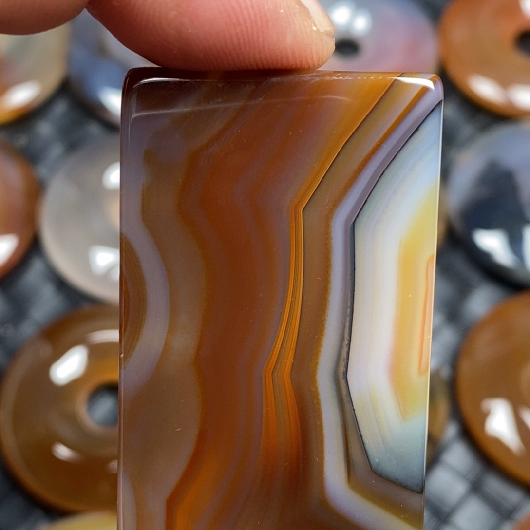 玛瑙/玉髓未镶嵌颈饰