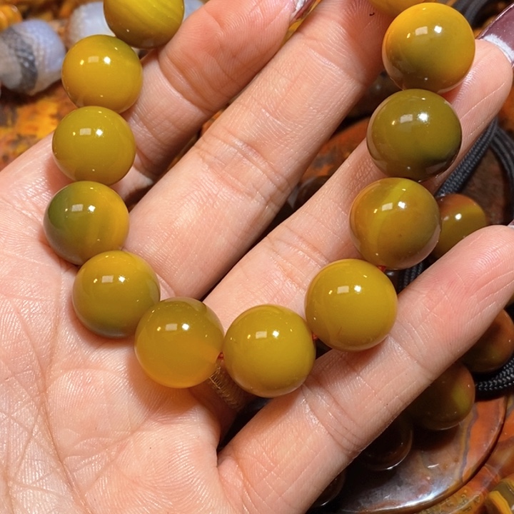 玛瑙/玉髓手链未镶嵌峦**义