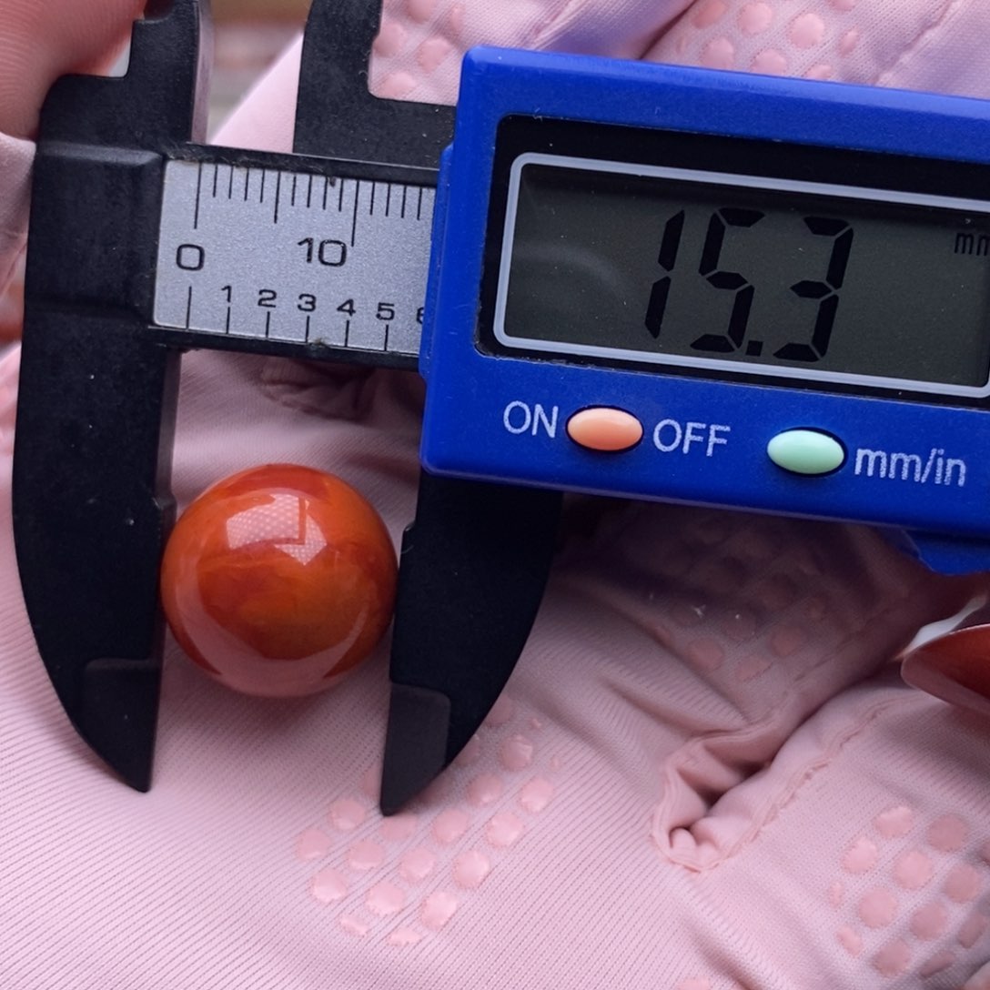 南红玛瑙配饰未镶嵌微瑕矿点