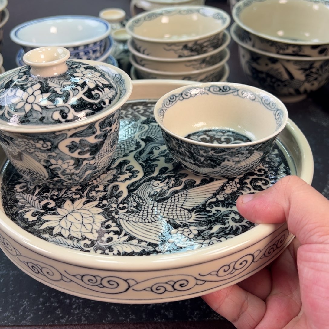 陶景德镇手工手绘陶瓷