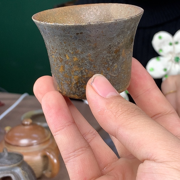 紫砂茶壶柯***纯自然柴烧