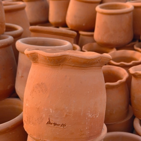 红陶口13高度12一个