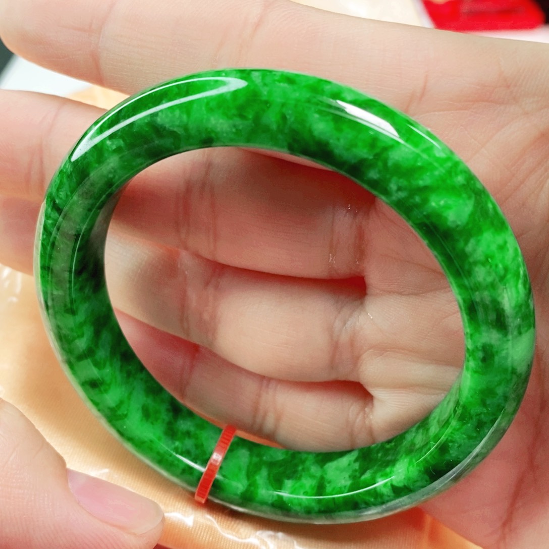 未镶嵌手镯翡翠54.3圈口毕业
